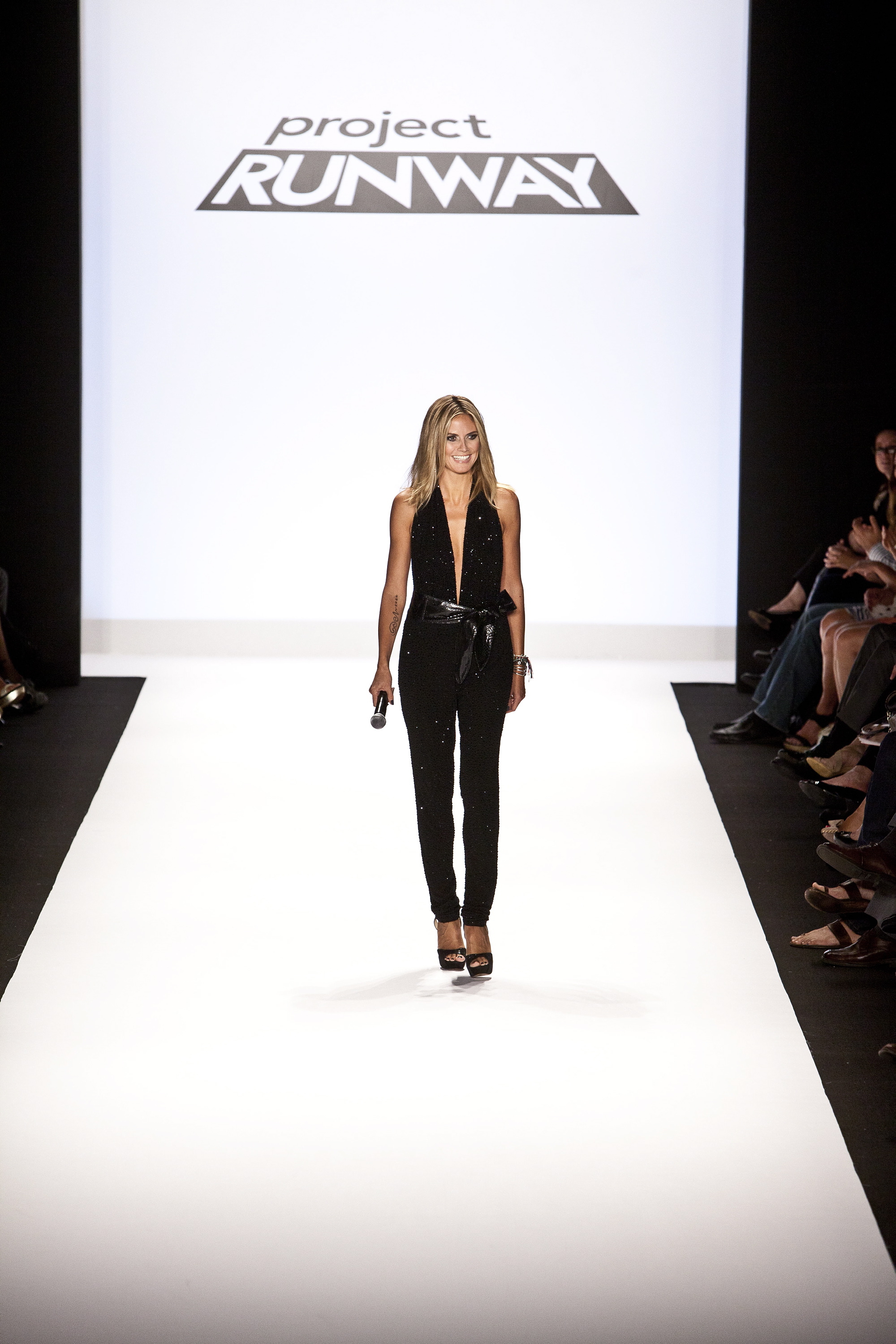 Heidi Klum - Mercedes Benz New York Fashion Week Spring 2012 - Project Runway | Picture 73452